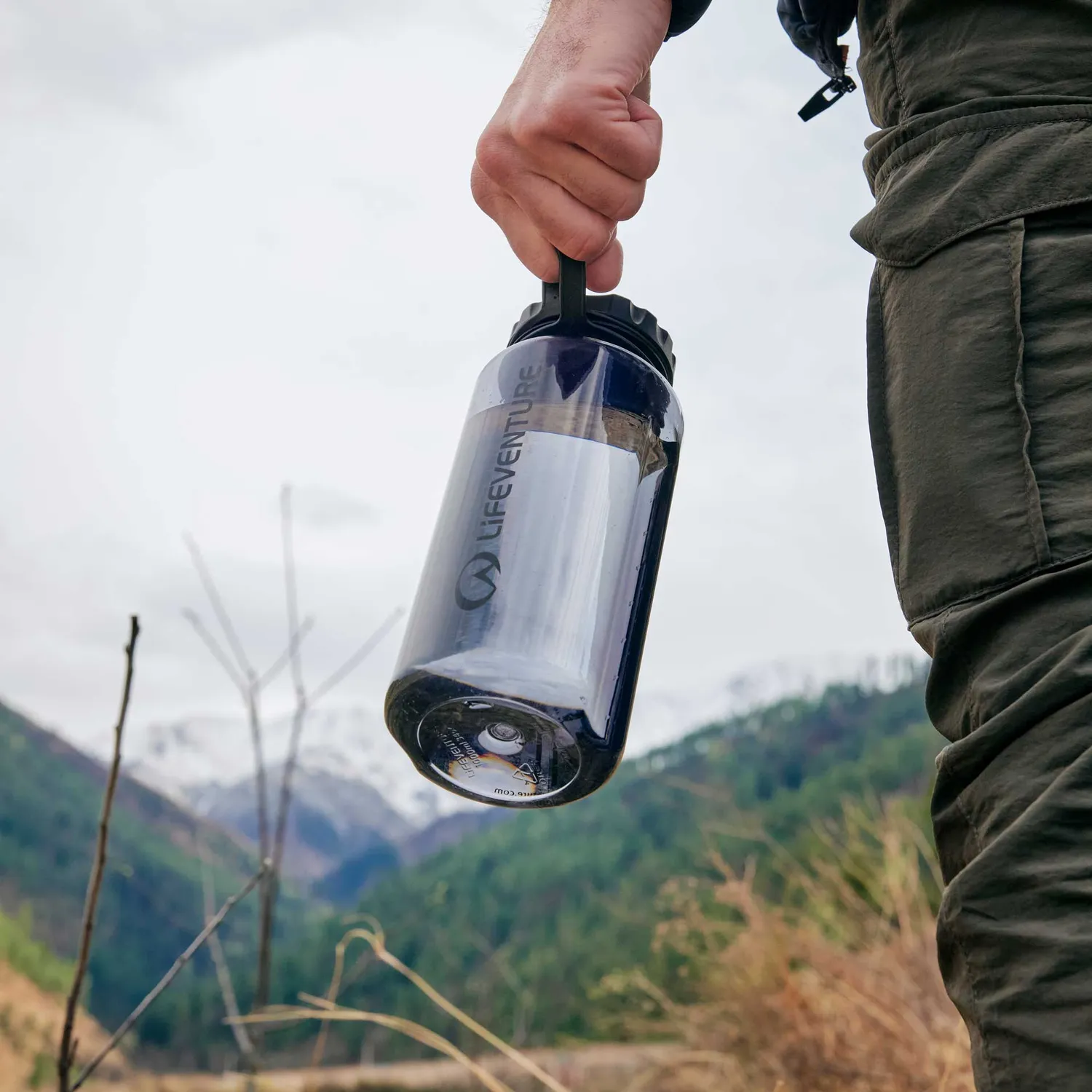Lifeventure Tritan Flask Trinkflasche 1000ml auslaufsicher