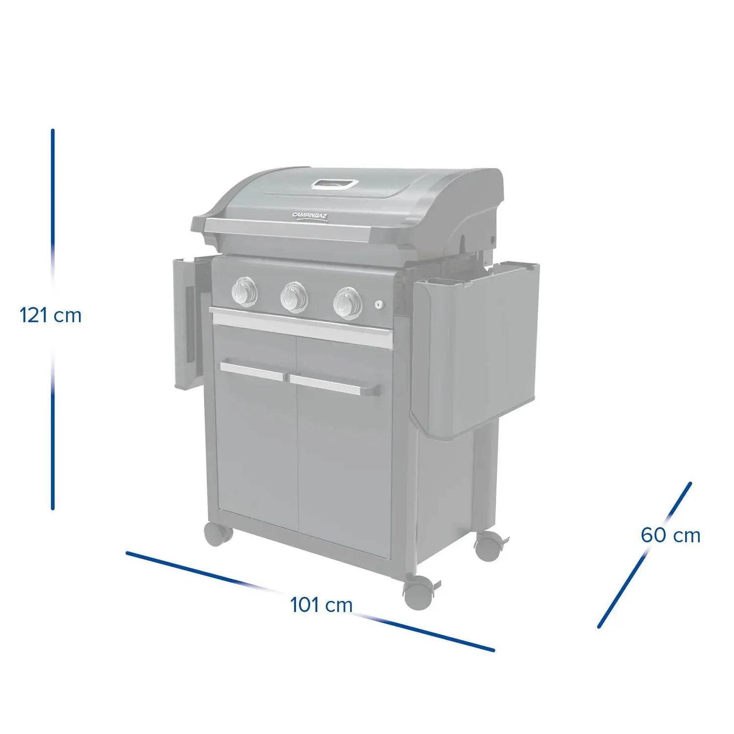 Campingaz 3 Series Premium Gasgrill 3-Brenner 10,2 kW