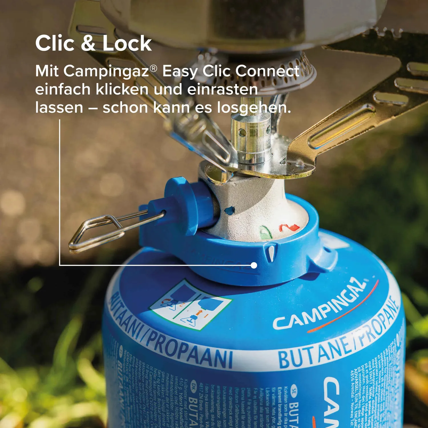 Campingaz Camping Connect CV Gaskocher mit 2x CV 470 Plus
