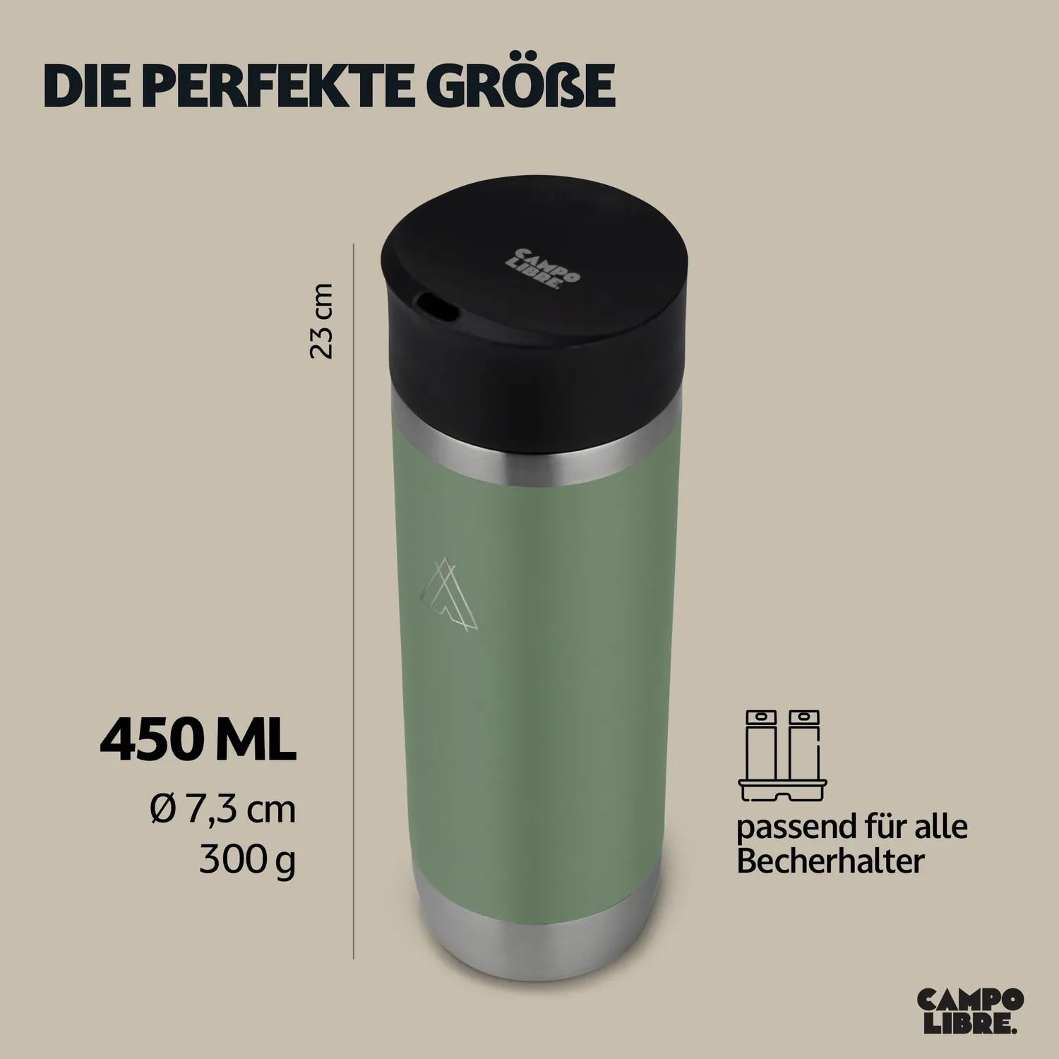 Campo Libre Anto Thermobecher 450ml auslaufsicher