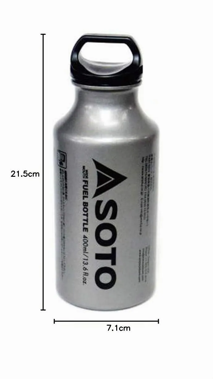 Soto Brennstoffflasche 400 ml Alu für Muka StormBreaker