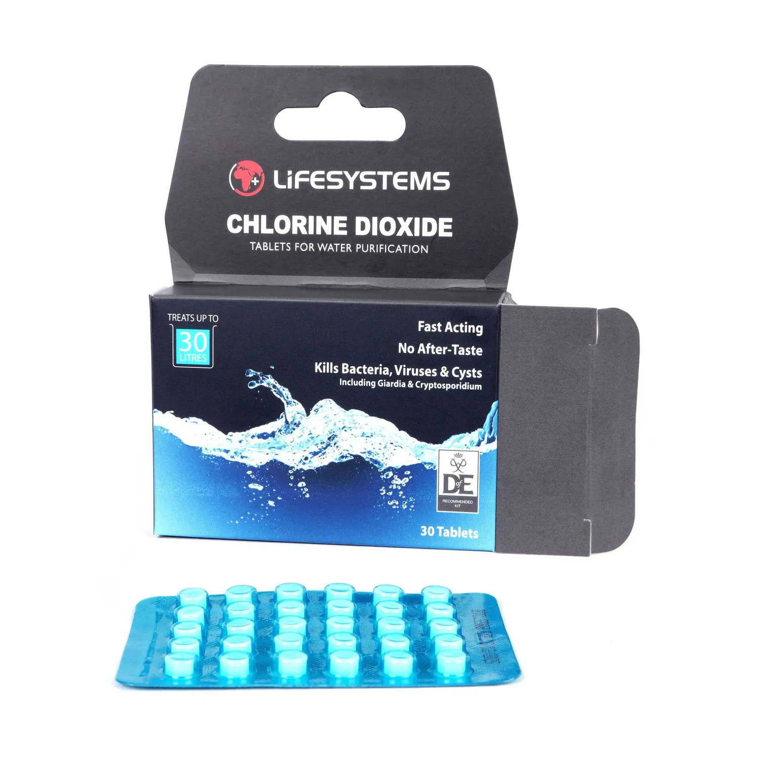 Lifeventure Chlorine Dioxide Wasserreinigungstabletten Chlordioxid