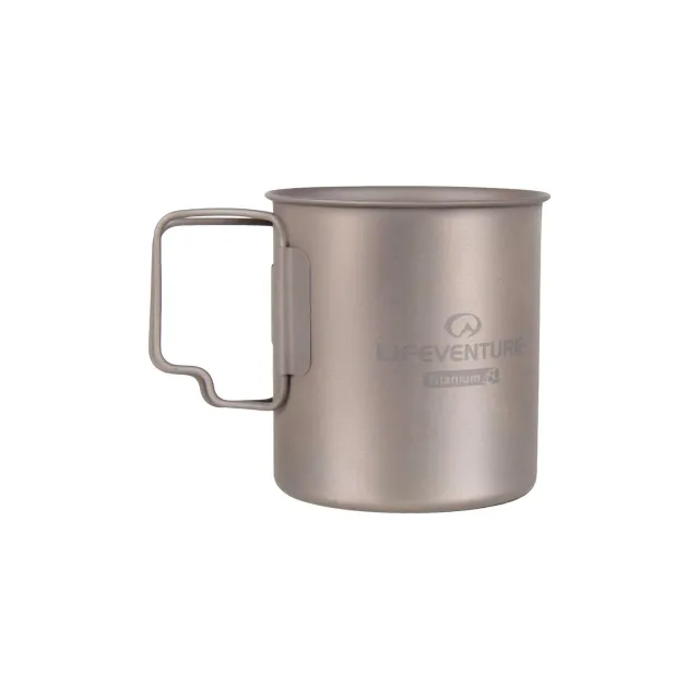 Lifeventure Titanium Mug Titanbecher 400 ml 73 g