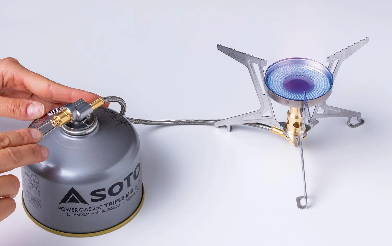 Soto Fusion Trek Gaskocher Schlauch Micro Regulator 180g