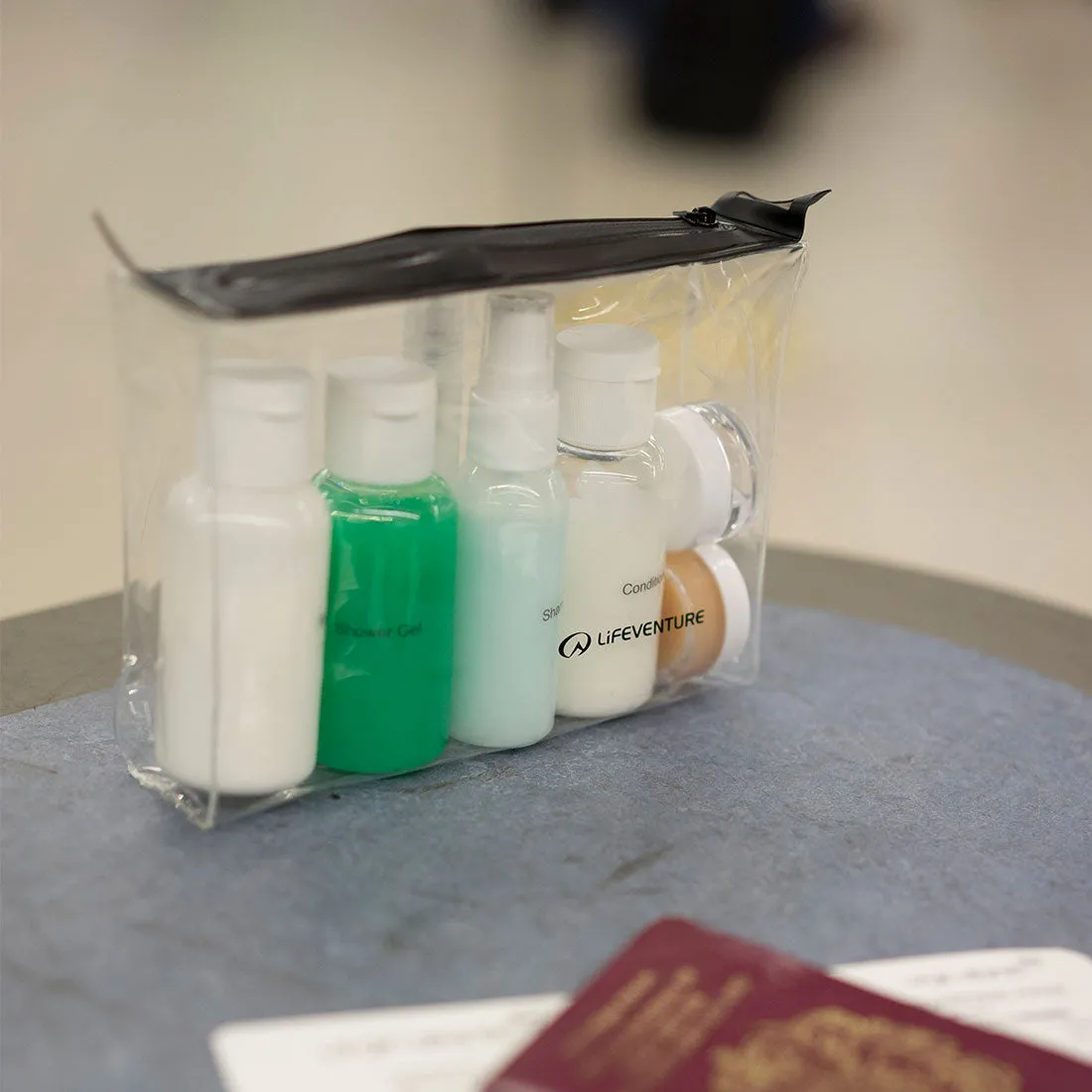 Lifeventure Travel Bottles Reiseflaschen-Set transparent