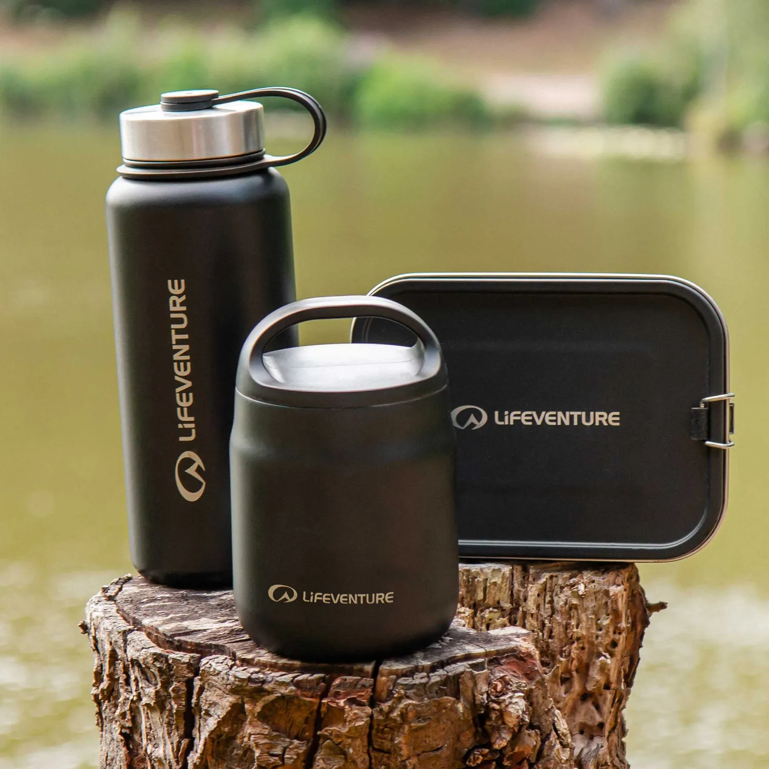 Lifeventure Stainless Steel Lunch Box Brotdose 1,2L Edelstahl