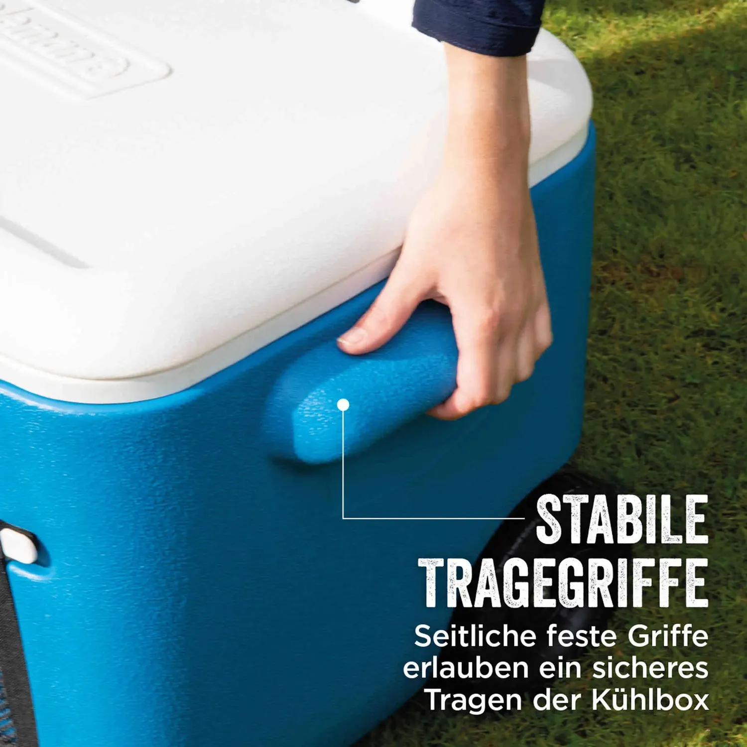 Coleman Polylite 50QT Wheeled Kühlbox 46 Liter 3-Tage