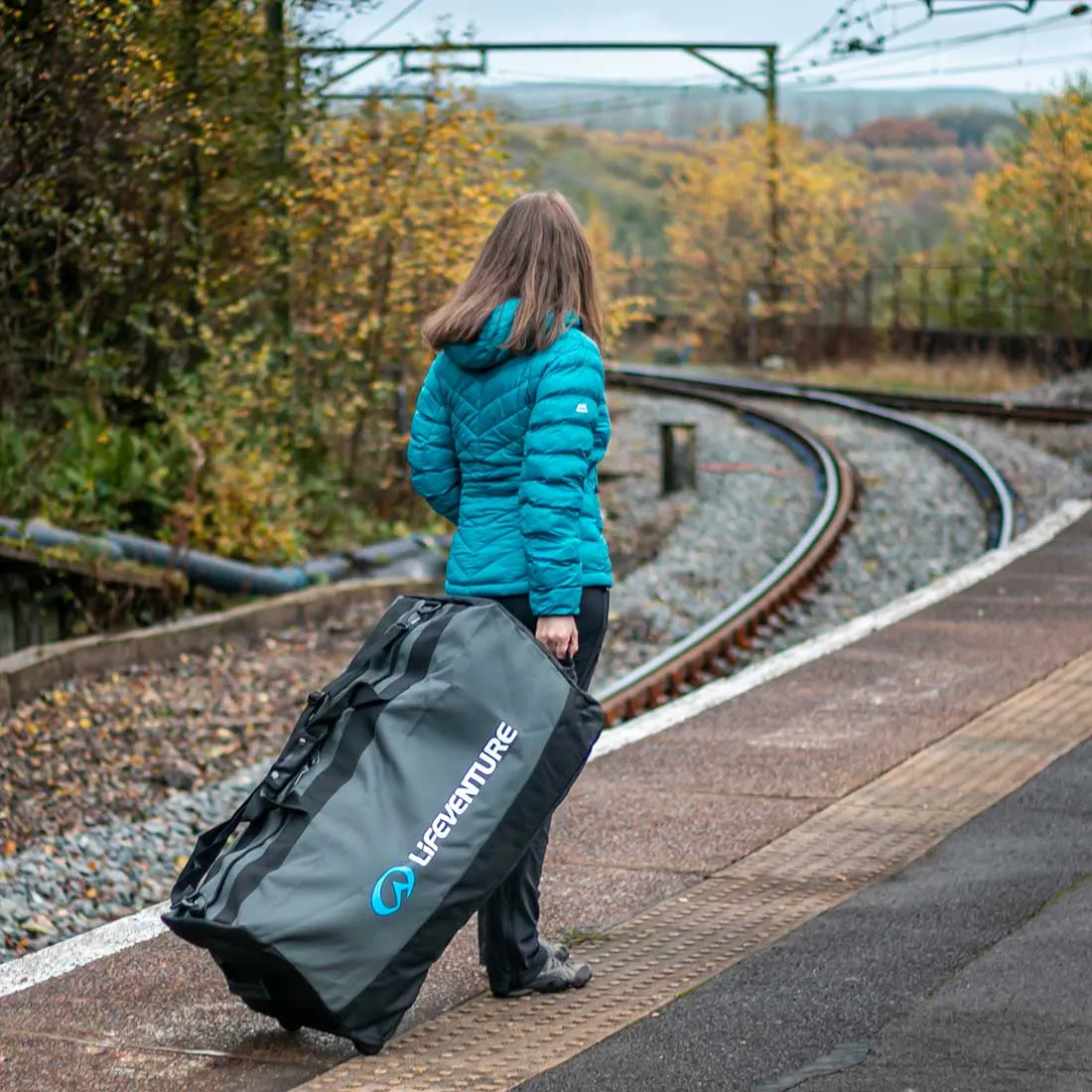 Lifeventure Expedition Rollentasche 120 L mit Rollen