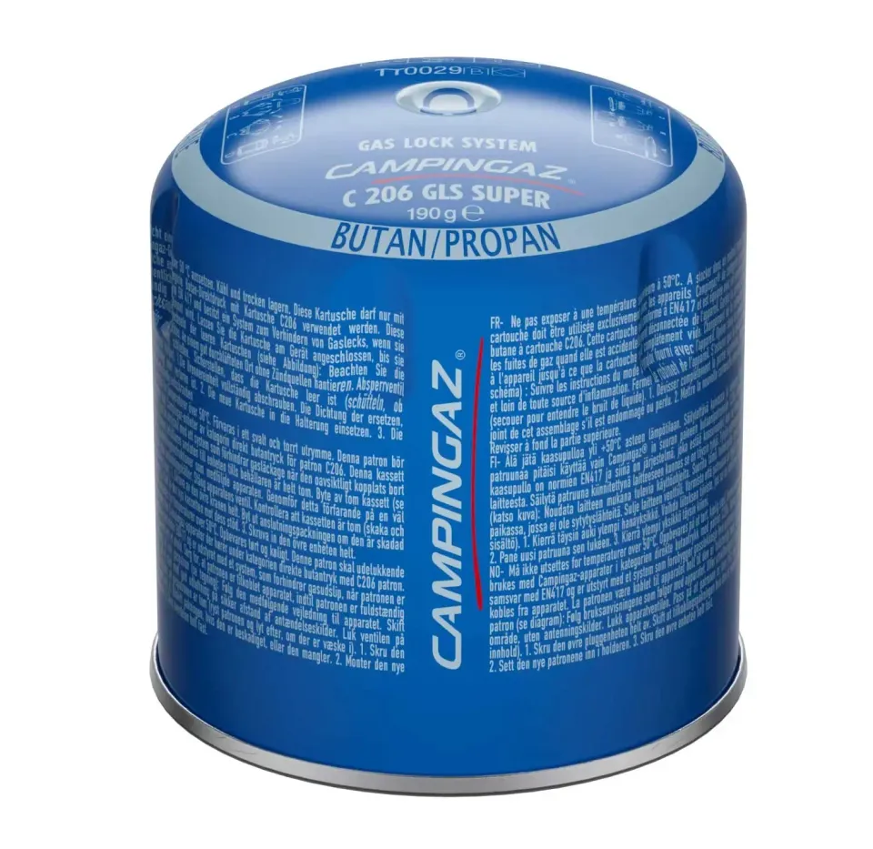 Campingaz C 206 GLS Stechkartusche 194g Butan-Propan