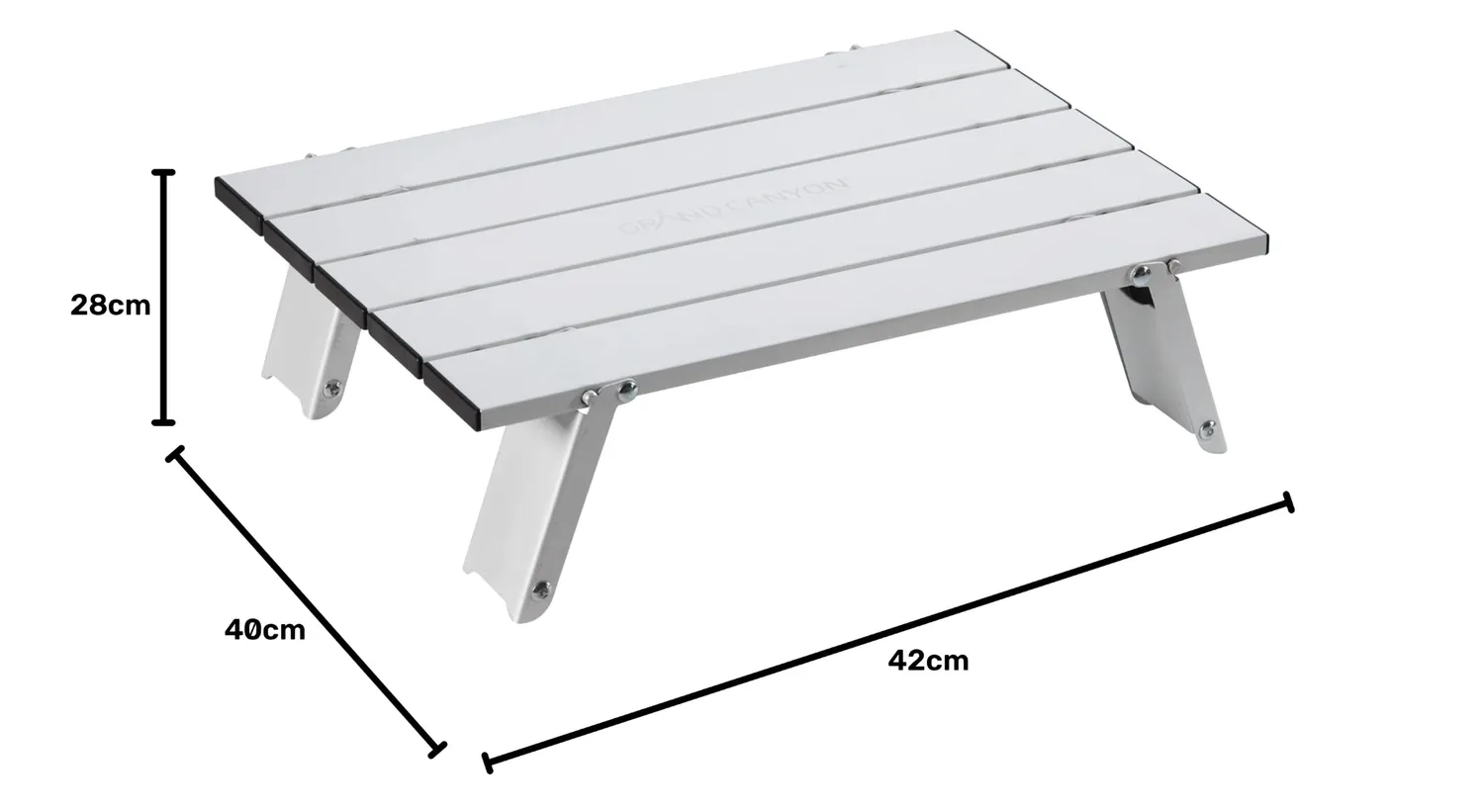 Grand Canyon Tucket Micro Campingtisch Alu 30 kg