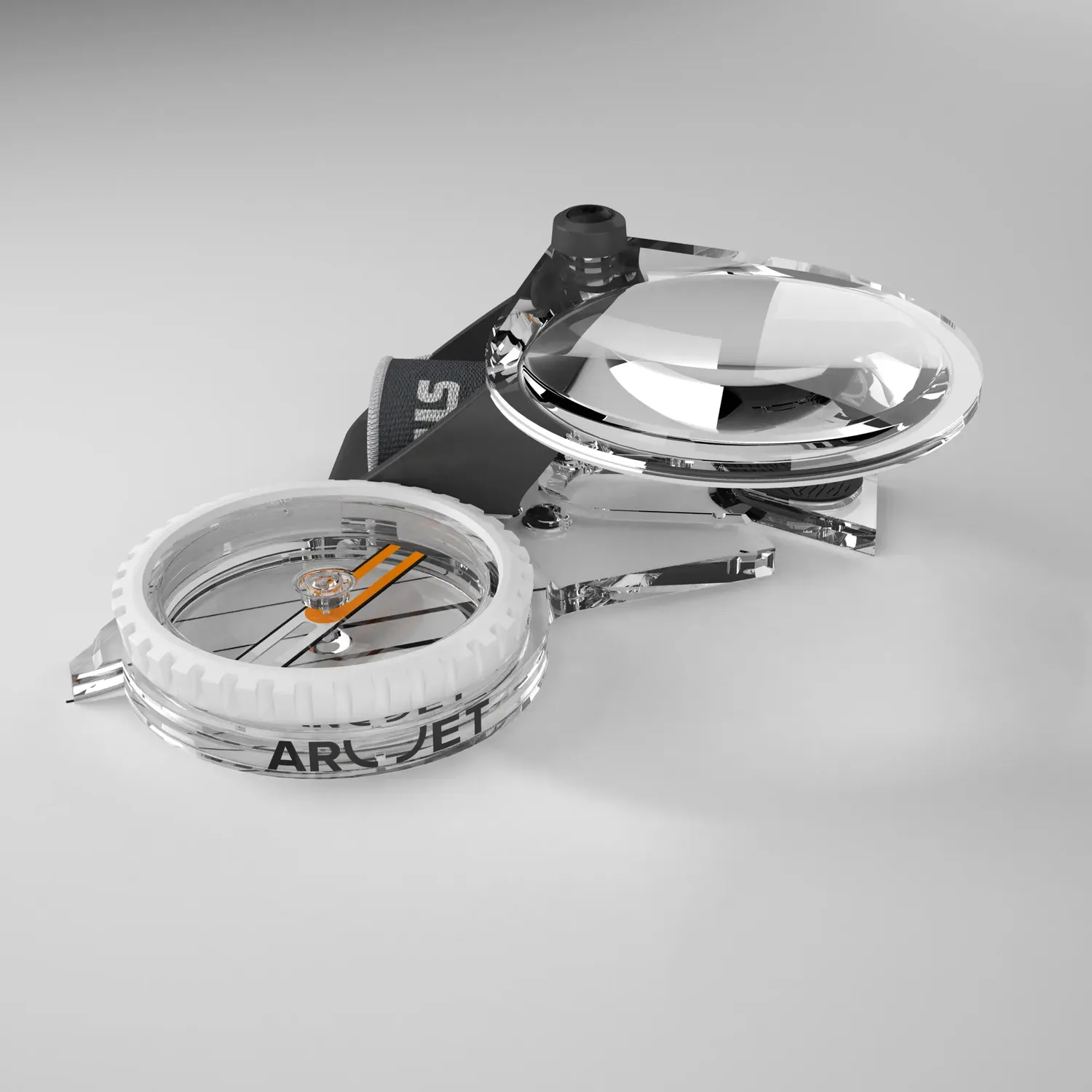Silva Arc Zoom Kompasslupe für Arc Jet