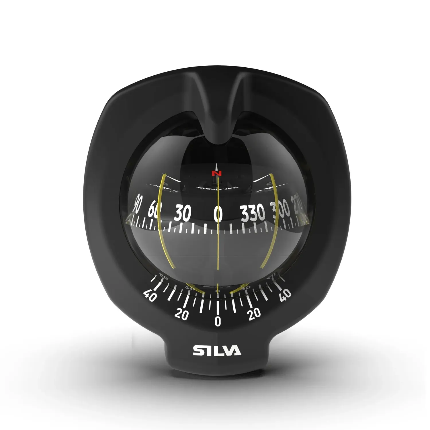 Silva 102B/H Bootskompass Schottmontage mit Beleuchtung