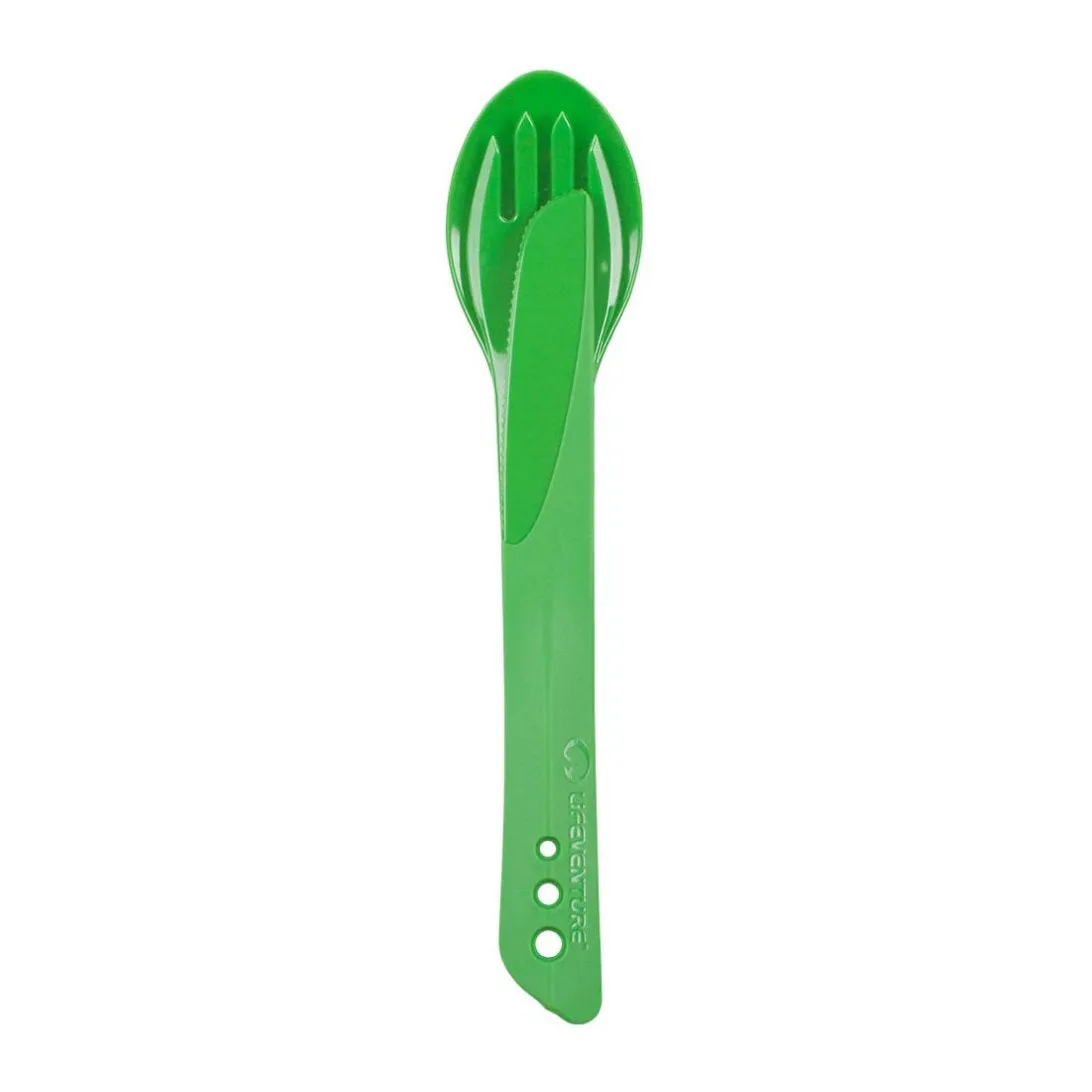 Lifeventure Ellipse Camping Besteck bruchsicher graphite