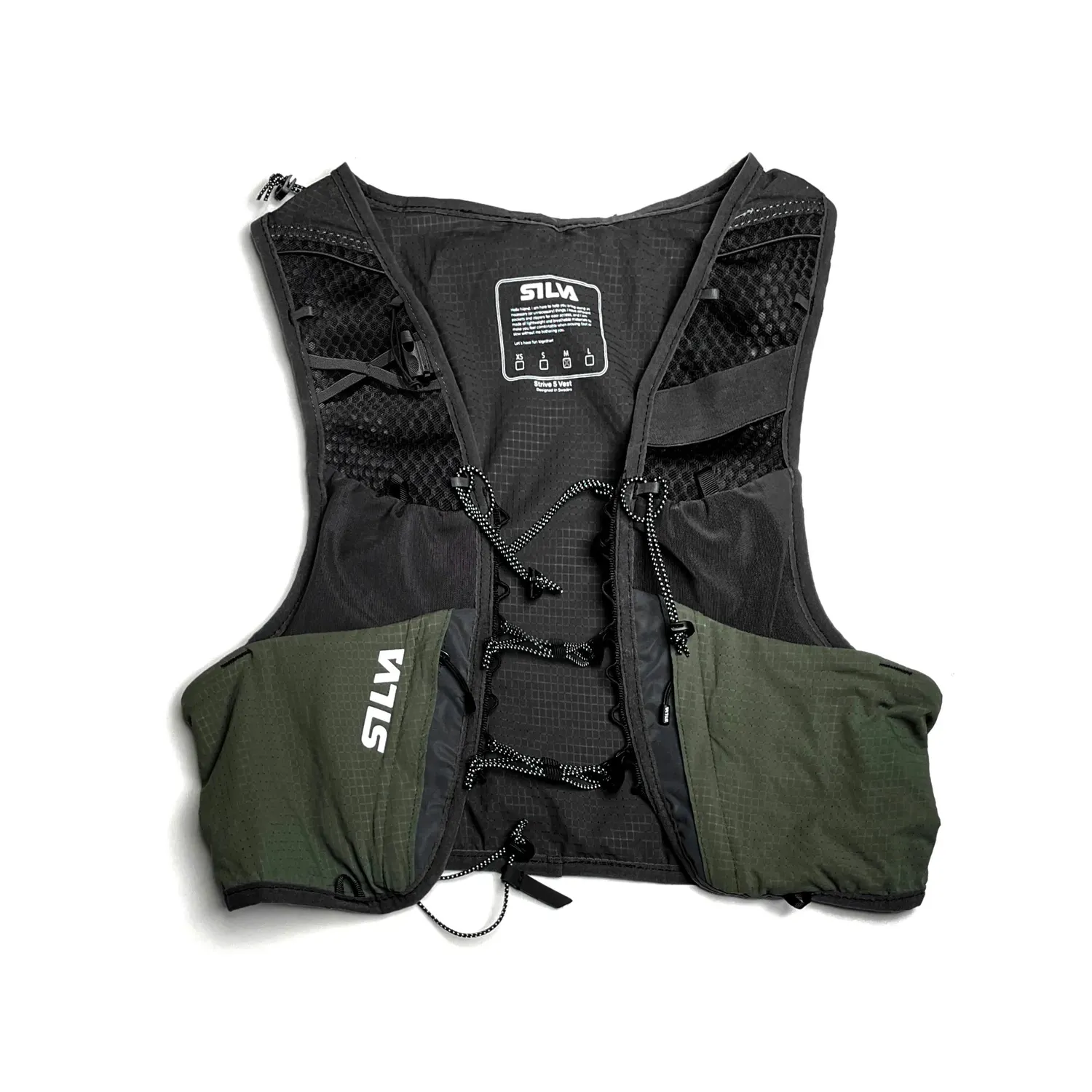 Silva Strive Laufweste 5L Grün + 500 ml Flask