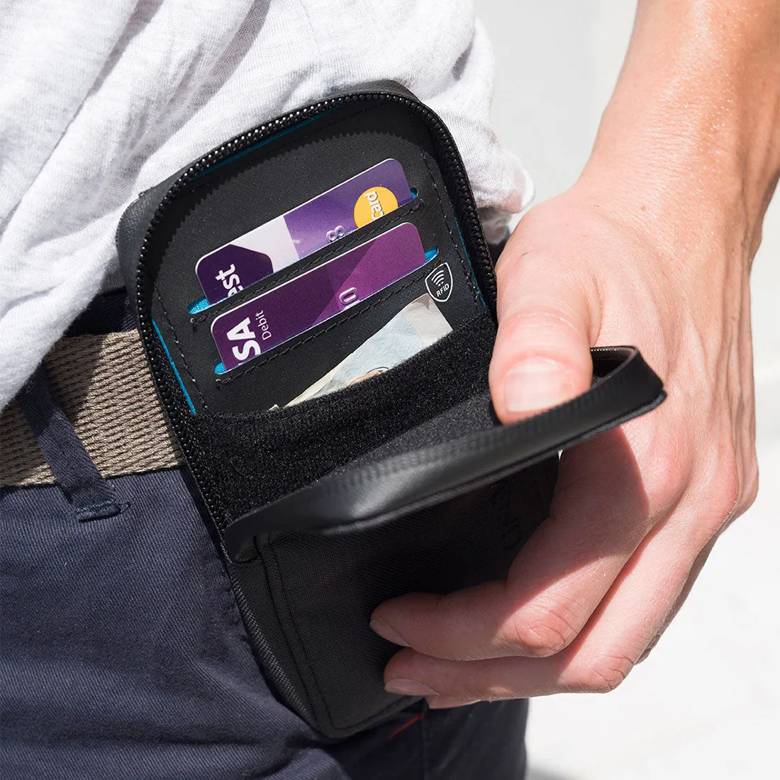 Lifeventure RFiD Phone Wallet Handytasche RFID-Schutz