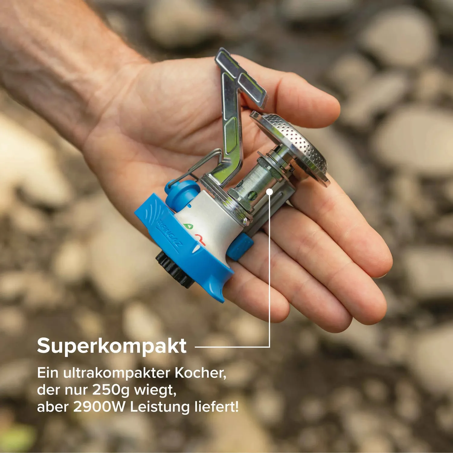 Campingaz Twister Connect CV PZ Gaskocher 1-flammig Piezo