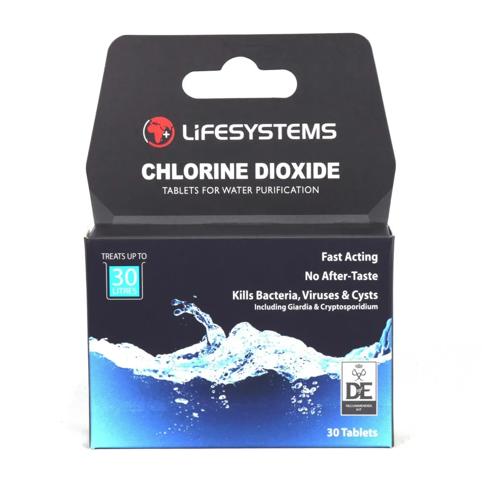 Lifeventure Chlorine Dioxide Wasserreinigungstabletten Chlordioxid