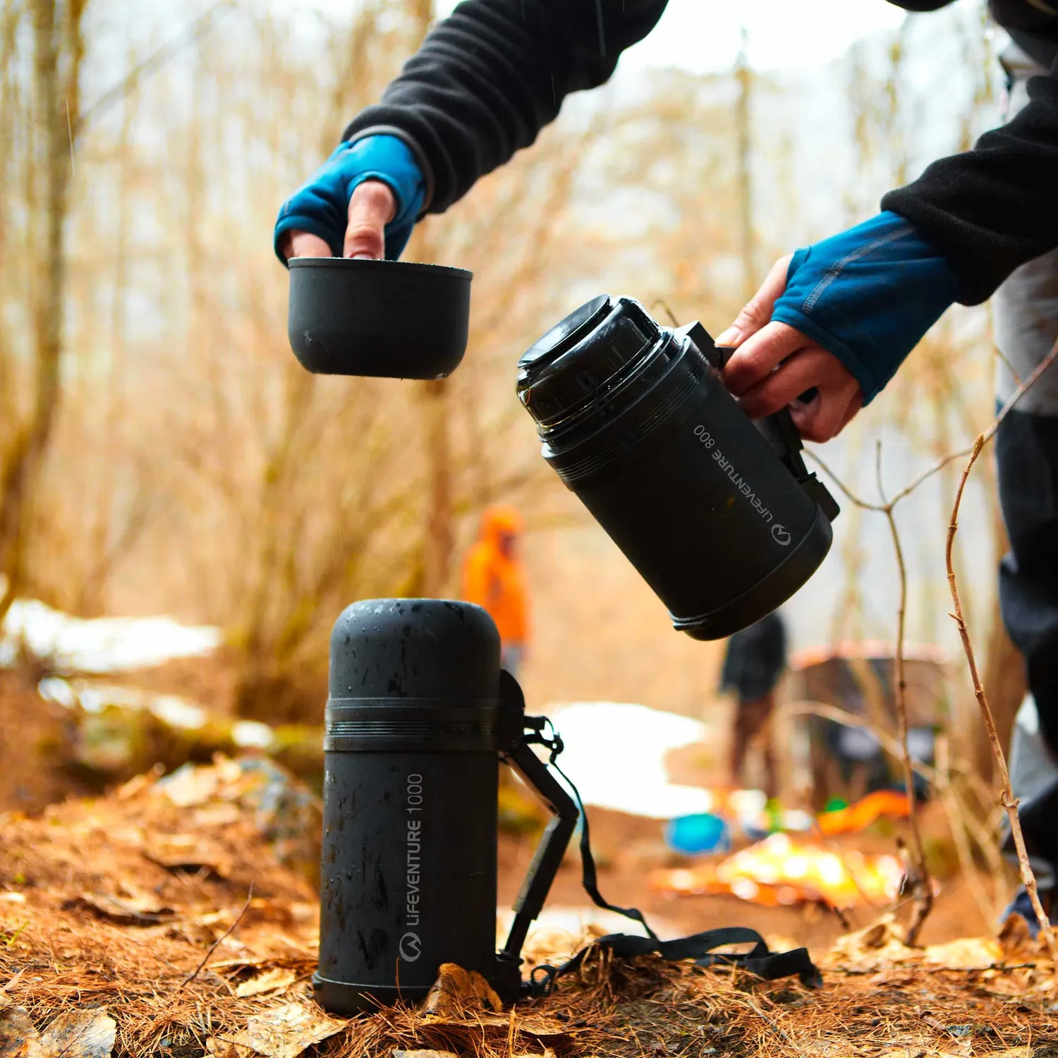 Lifeventure TiV Isolierflasche Edelstahl Weithals