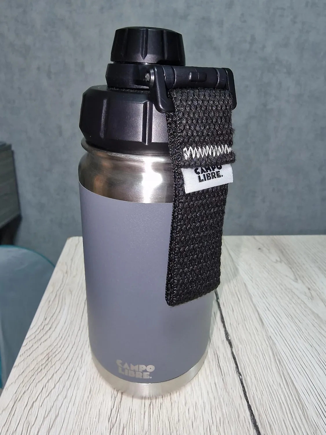 Campo Libre Premium Trinkflasche 400 ml Edelstahl isoliert