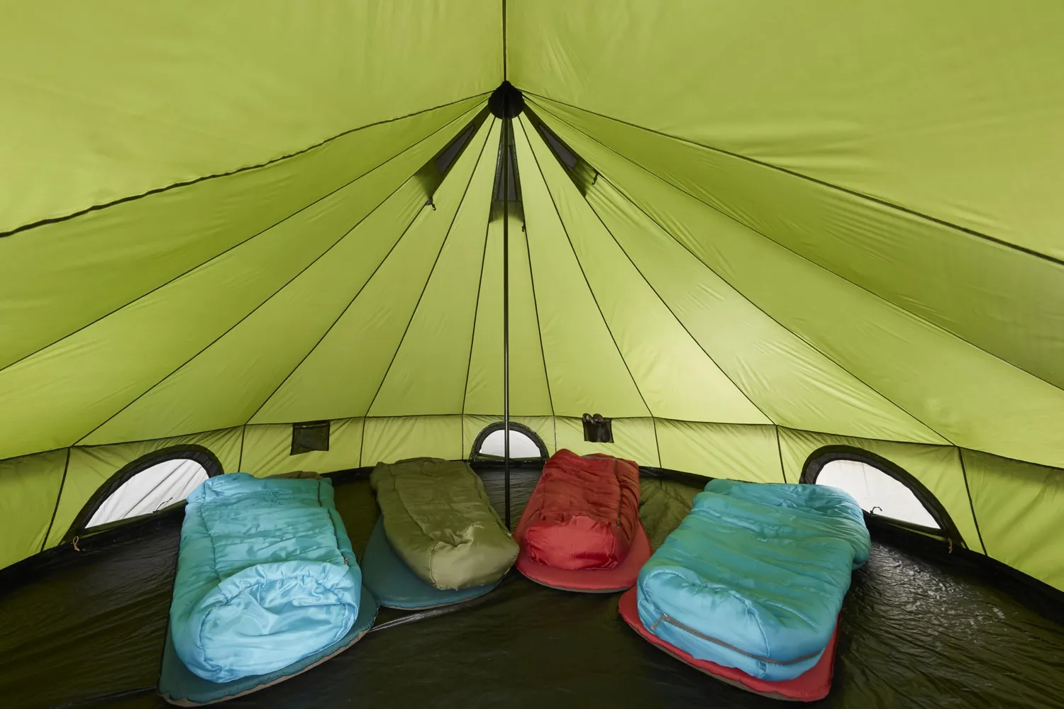 Grand Canyon Indiana 8 Tipi-Zelt 8 Personen olive 400x400