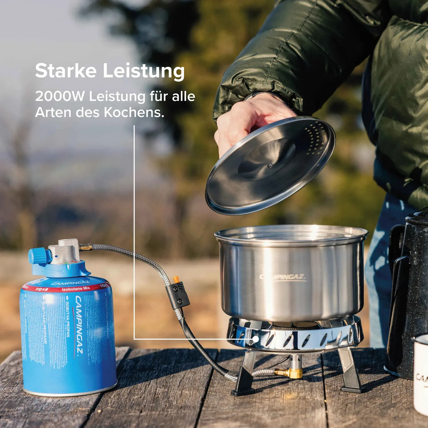 Campingaz Camp Trek Connect CV Gaskocher 1-flammig 2 kW
