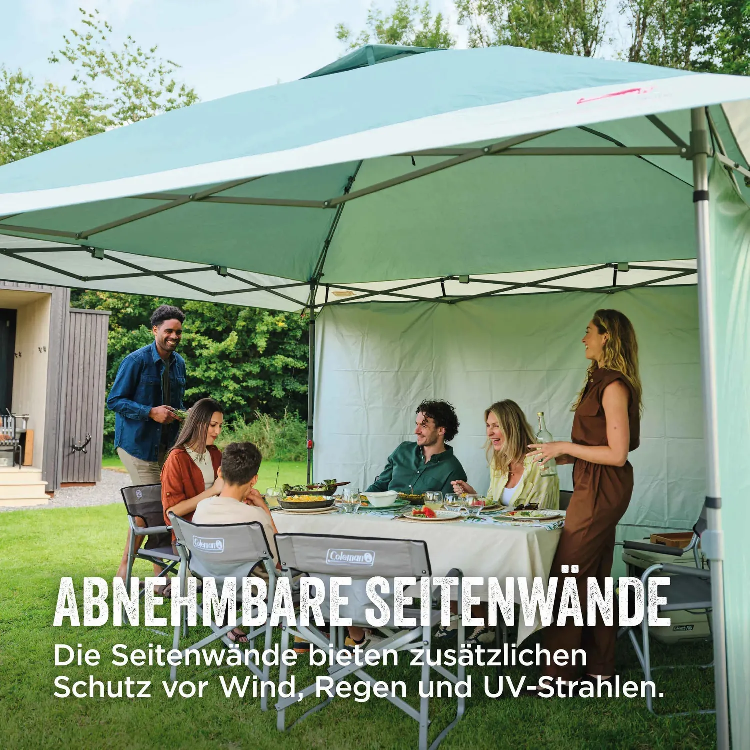Coleman FastPitch OnePush Shelter L Pavillon 4x4 m