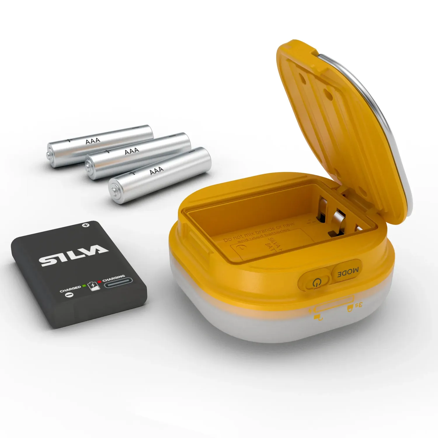 Silva Glow Campinglampe Yellow 250 Lumen dimmbar