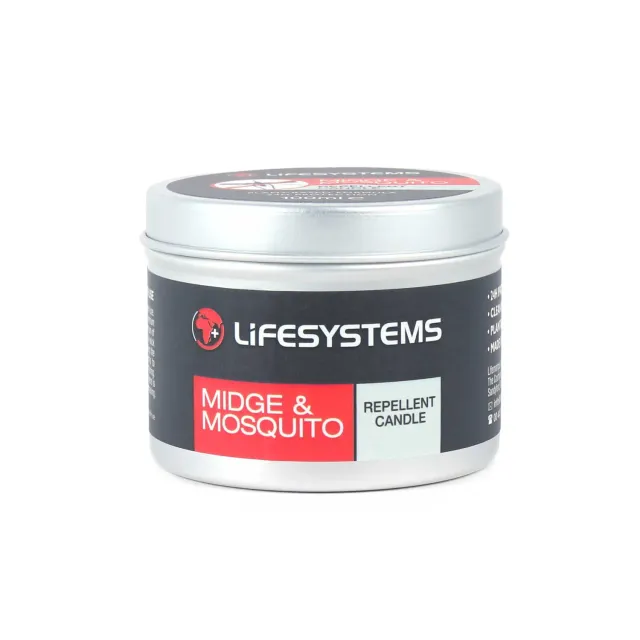 Lifeventure Midge & Mosquito Repellent Candle Citriodiol