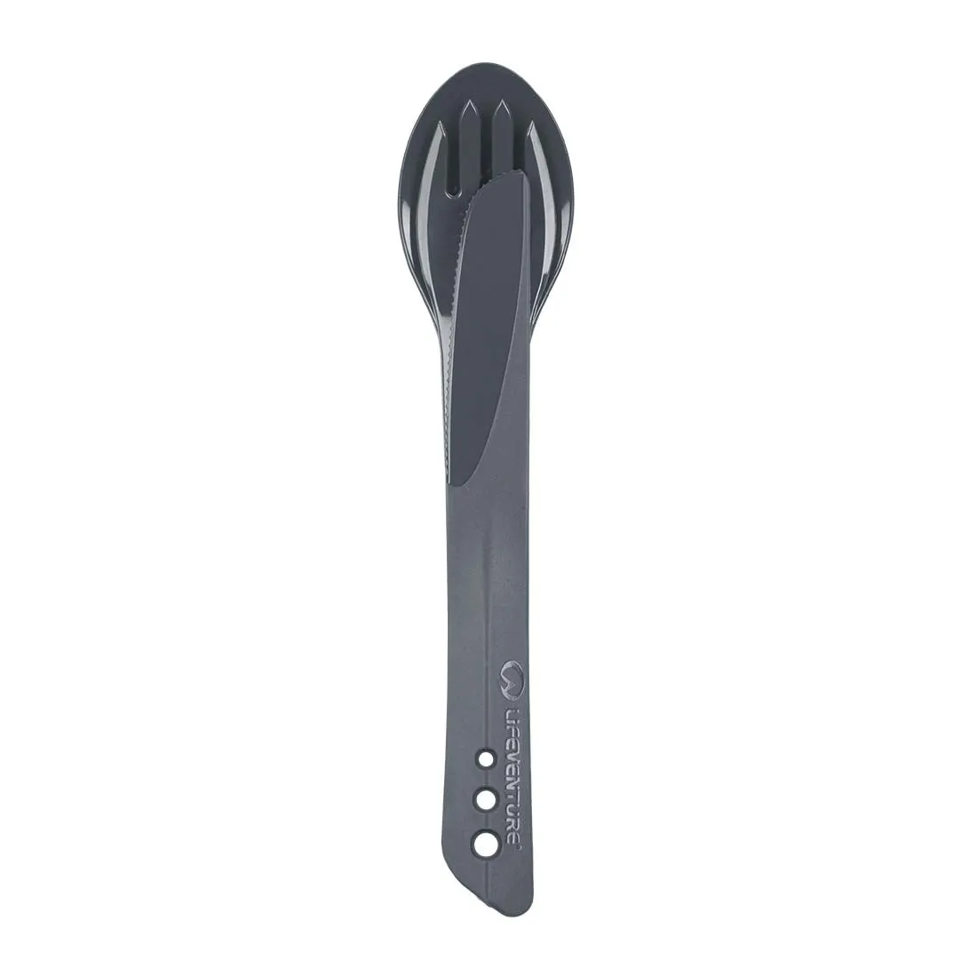 Lifeventure Ellipse Camping Besteck bruchsicher graphite