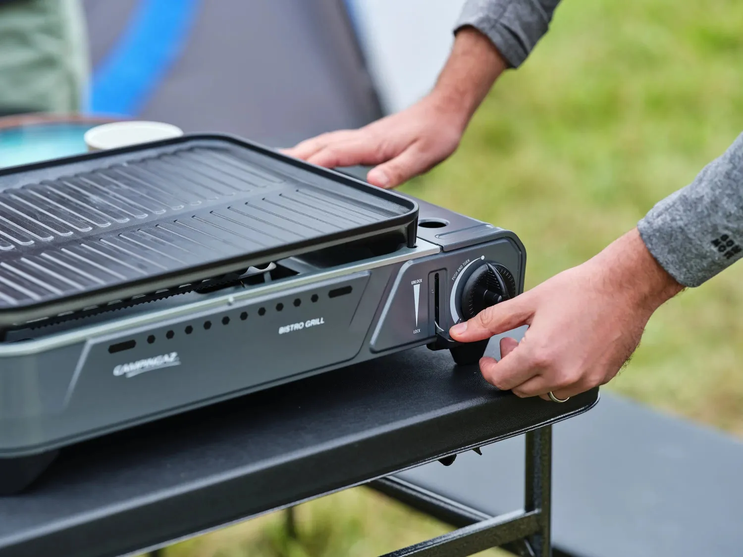 Campingaz Bistro Grill Tischgrill 2000W CP250 Gaskartusche