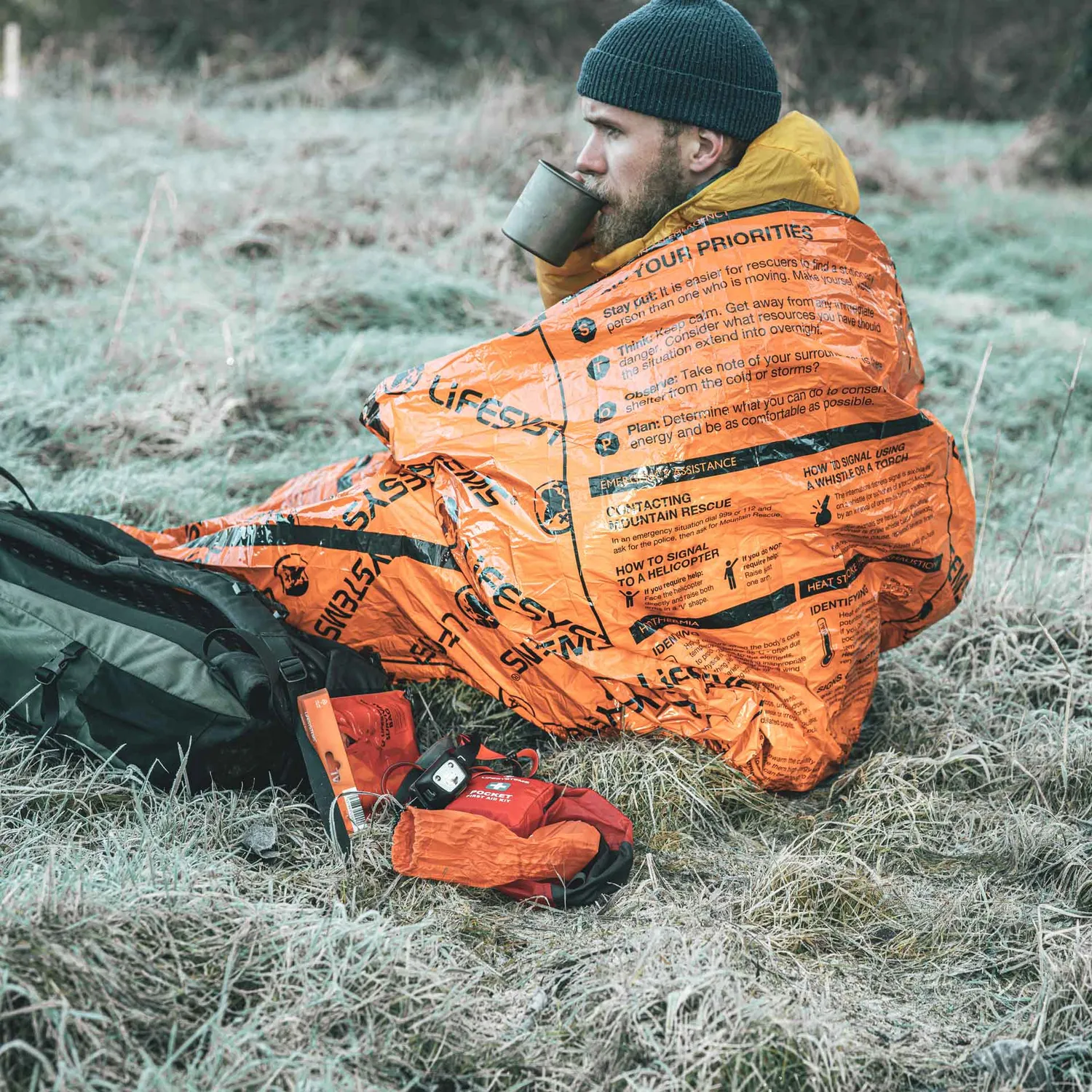 Lifeventure Heatshield Thermal Biwaksack Notfall leicht